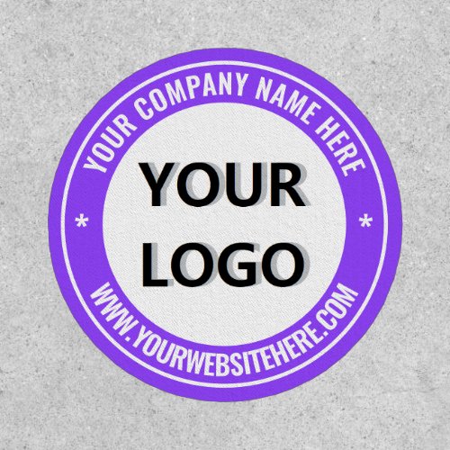 Promotional Patch Your Logo Name Website and Color