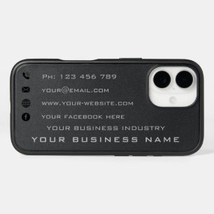Promotional Personalized Business Card iPhone Case