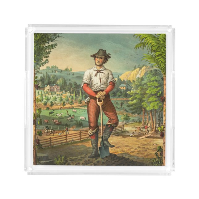 Promotional Print For Grange Members Acrylic Tray (Front)