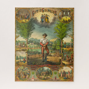 Promotional Print For Grange Members Jigsaw Puzzle