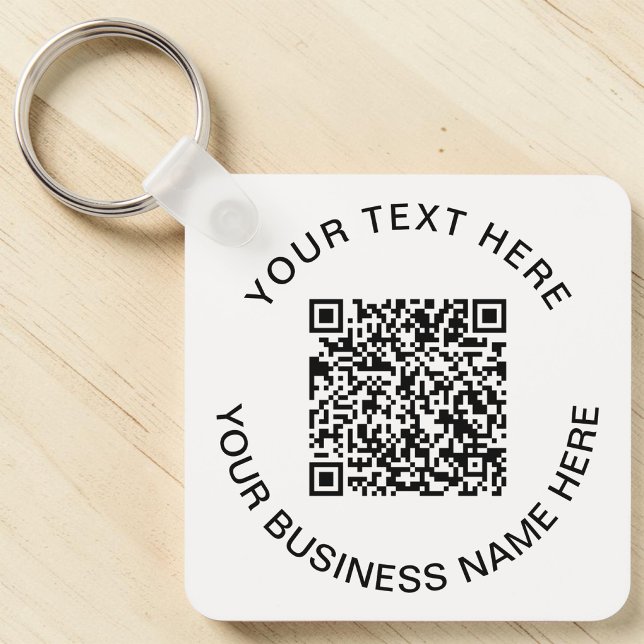 Promotional QR Code Keychain (Promotional QR Code Keychain)