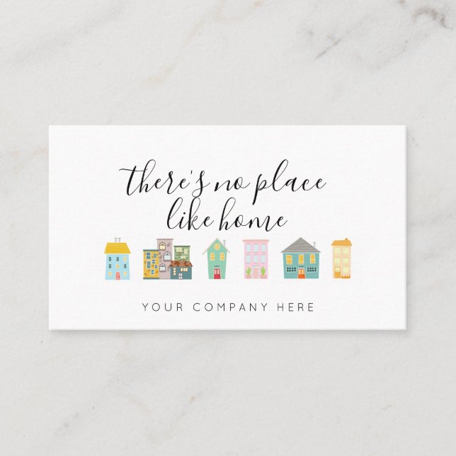 Promotional Real Estate  Business Card (Front)