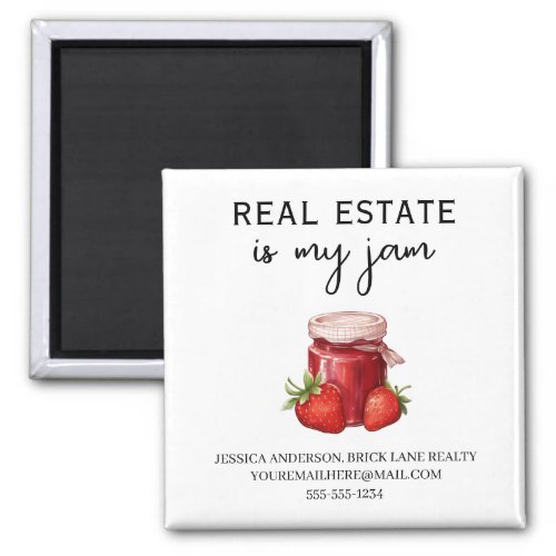 Promotional Real Estate is My Jam Realty Magnet