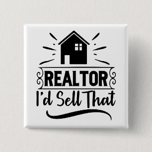 Promotional Realtor Real Estate Button