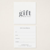Promotional Salon Business Gift (Front & Back)