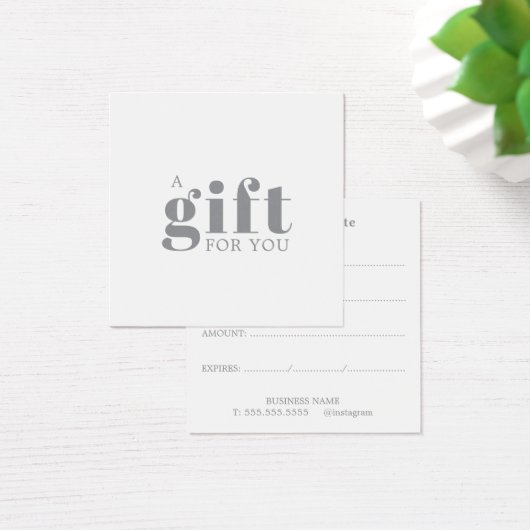 Promotional Salon Business Gift (Desk)