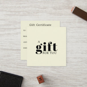 Promotional Salon Business Gift Loyalty Card