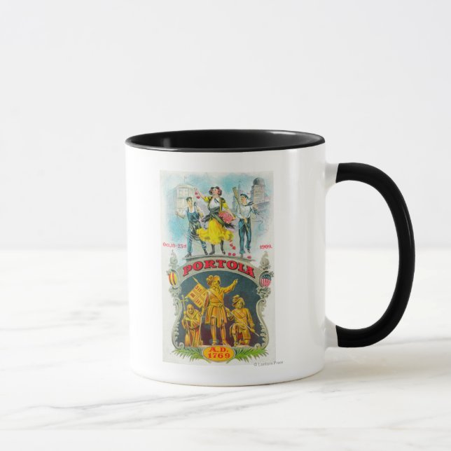 Promotional Scene of Portola Festival Mug (Right)