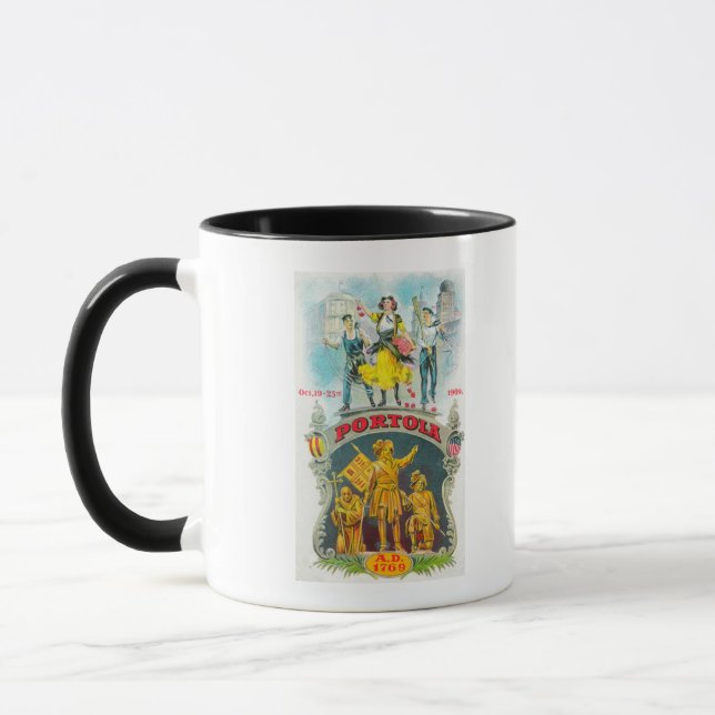 Promotional Scene of Portola Festival Mug (Left)
