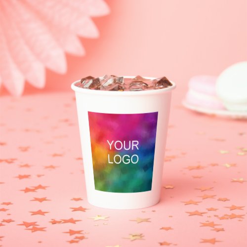 Promotional Stylish Corporate Event Simple Clean Paper Cups