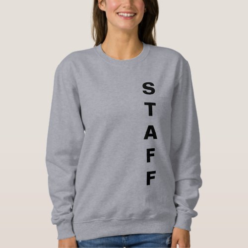 Promotional Upload Add Logo Womens Basic Grey Sweatshirt