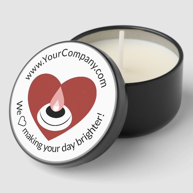 Promotional Valentine's Day Gift Mini Candle Favors (Corner)