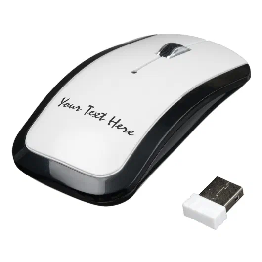Promotional wireless mouse | Add your own name | Zazzle