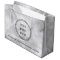 Promotional Your Logo Here Black and White Marble