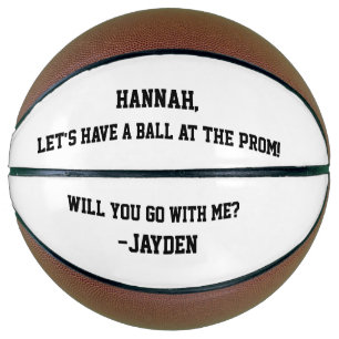 Promposal Basketball