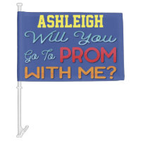 Promposal Flag - Prom With Me?