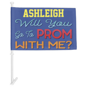 Promposal Flag - Prom With Me?
