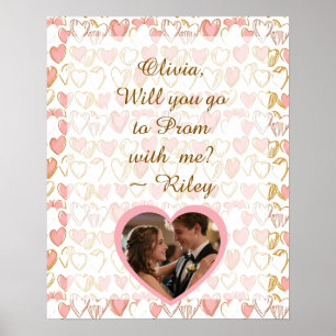 Promposal   Go to Prom with Me Question Photo Poster