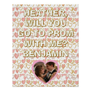 Promposal   Go to Prom with Me Question Photo Poster