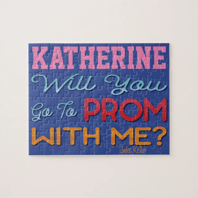Promposal Idea Puzzle | Zazzle