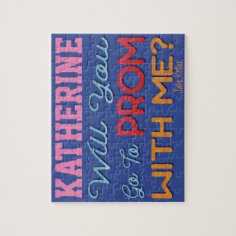 Promposal Idea Puzzle | Zazzle