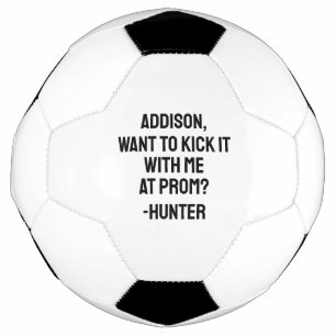 Promposal Soccer Ball