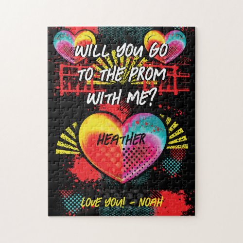 Promposal Will You Go To The Prom  Jigsaw Puzzle