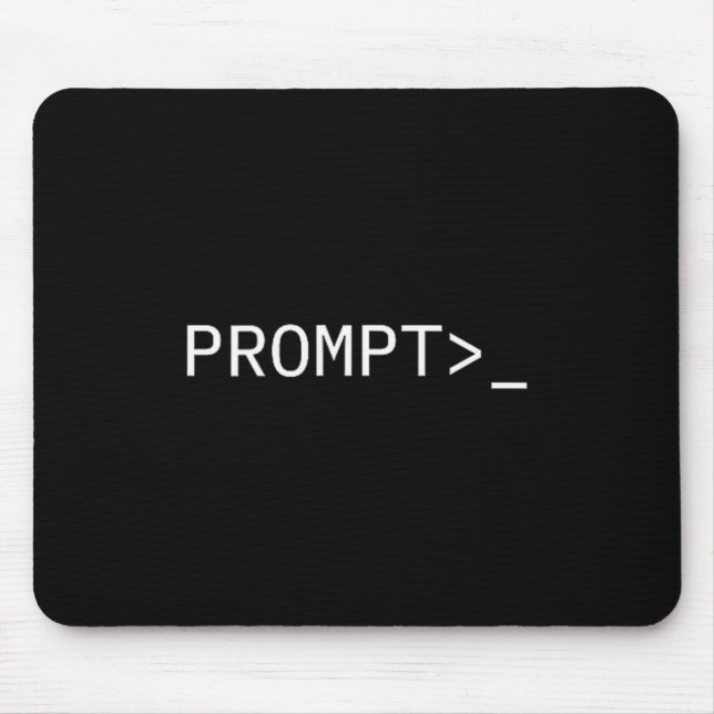 Prompt Coder Gift For Ai Prompt Engineer &amp; Hac Mouse Pad (Front)