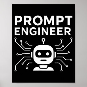 Prompt Engineer Apparel Funny Ai Tech Humor Gift Poster