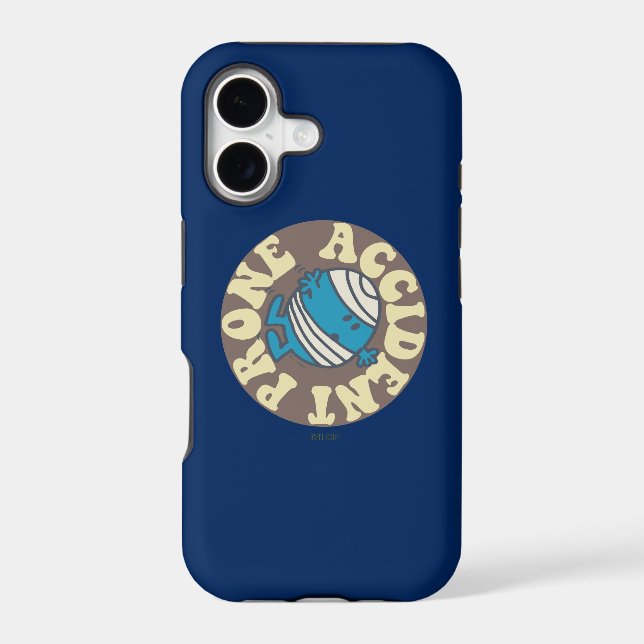 Prone Accident Iphone Case (Back)
