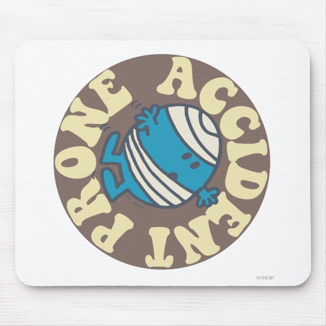 Prone Accident Mouse Pad (Front)