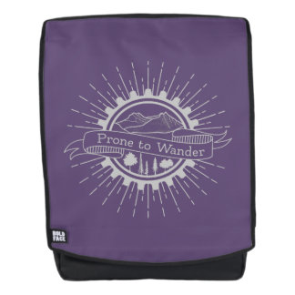 Prone to Wander Traveler Backpack