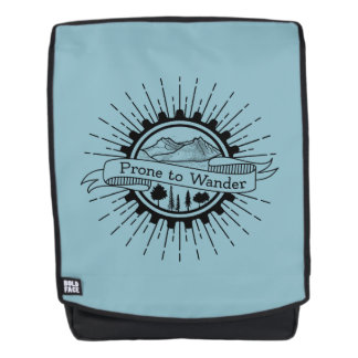 Prone to Wander Traveler Backpack