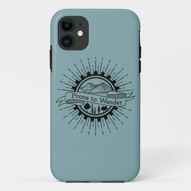 Prone to Wander Traveler Case-Mate iPhone Case (Back)