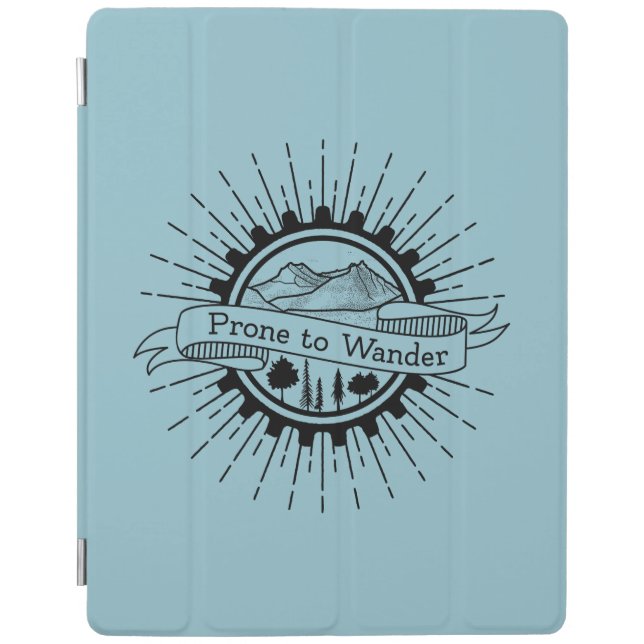 Prone to Wander Traveler iPad Smart Cover (Front)