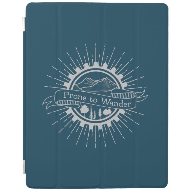 Prone to Wander Traveler iPad Smart Cover (Front)