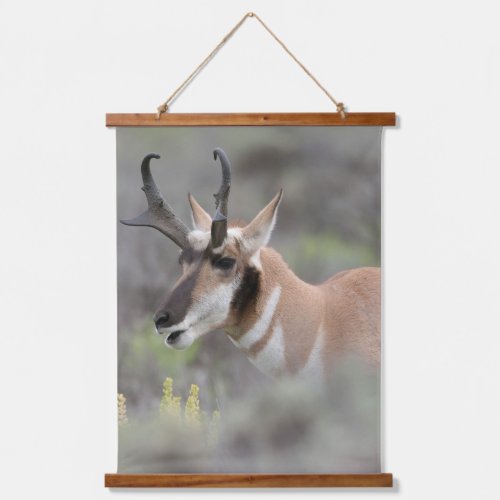 Pronghorn Antelope Buck  Grand Tetons Hanging Tapestry
