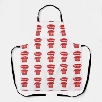 Personalized Artist Apron Smock with Art Supplies