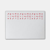 Proofreader's marks Post-it Note