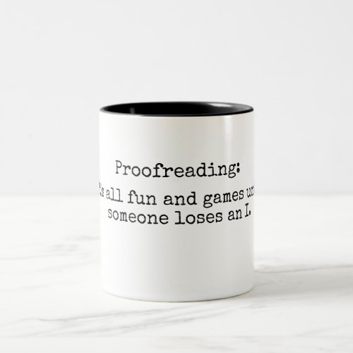 Proofreading Mug
