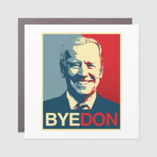 Propaganda Poster - BYE DON Car Magnet
