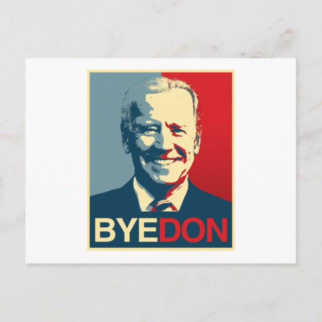 Propaganda Poster - BYE DON Postcard (Front)