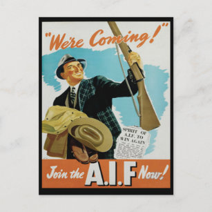 Propaganda Poster Postcard