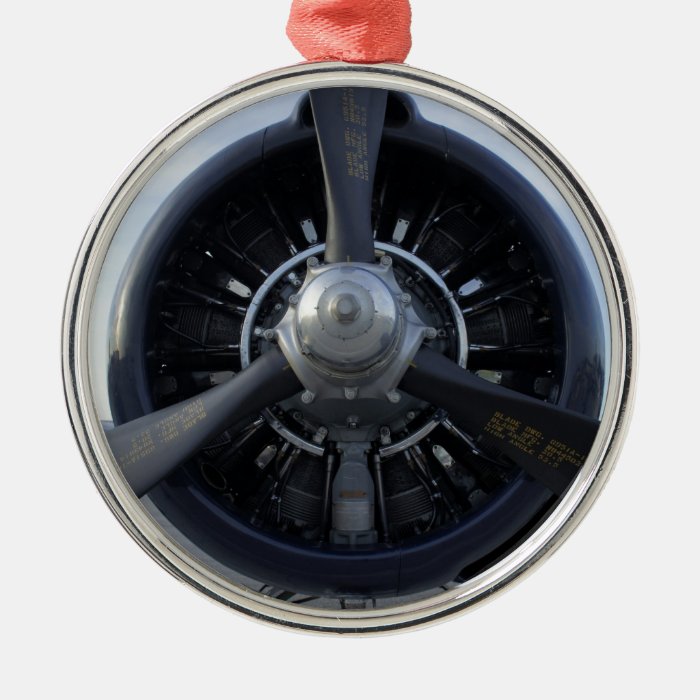 Propeller Christmas Tree Ornament