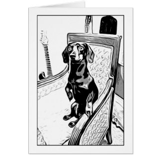 proper dachshund cards