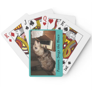 Proper Possum Playing Cards