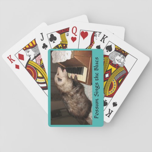 Proper Possum Playing Cards