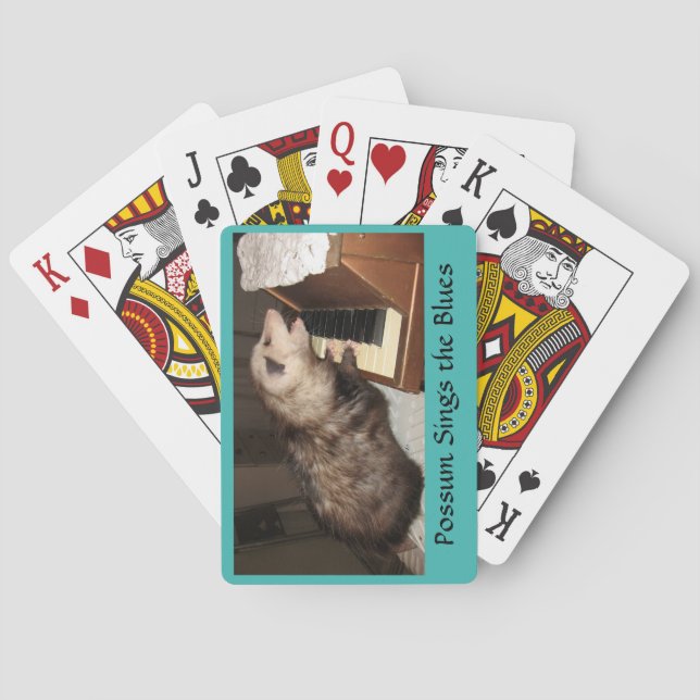 Proper Possum Playing Cards (Back)