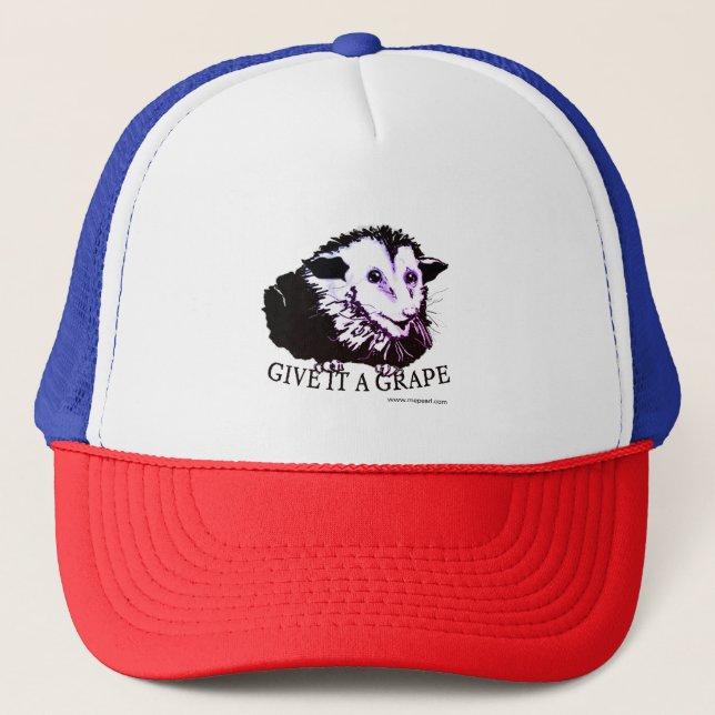 Proper Possum Trucker Hat (Front)