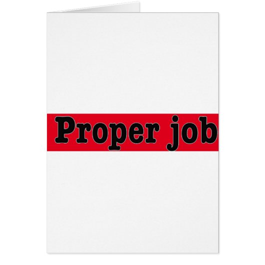 Properjob Cards (Front)
